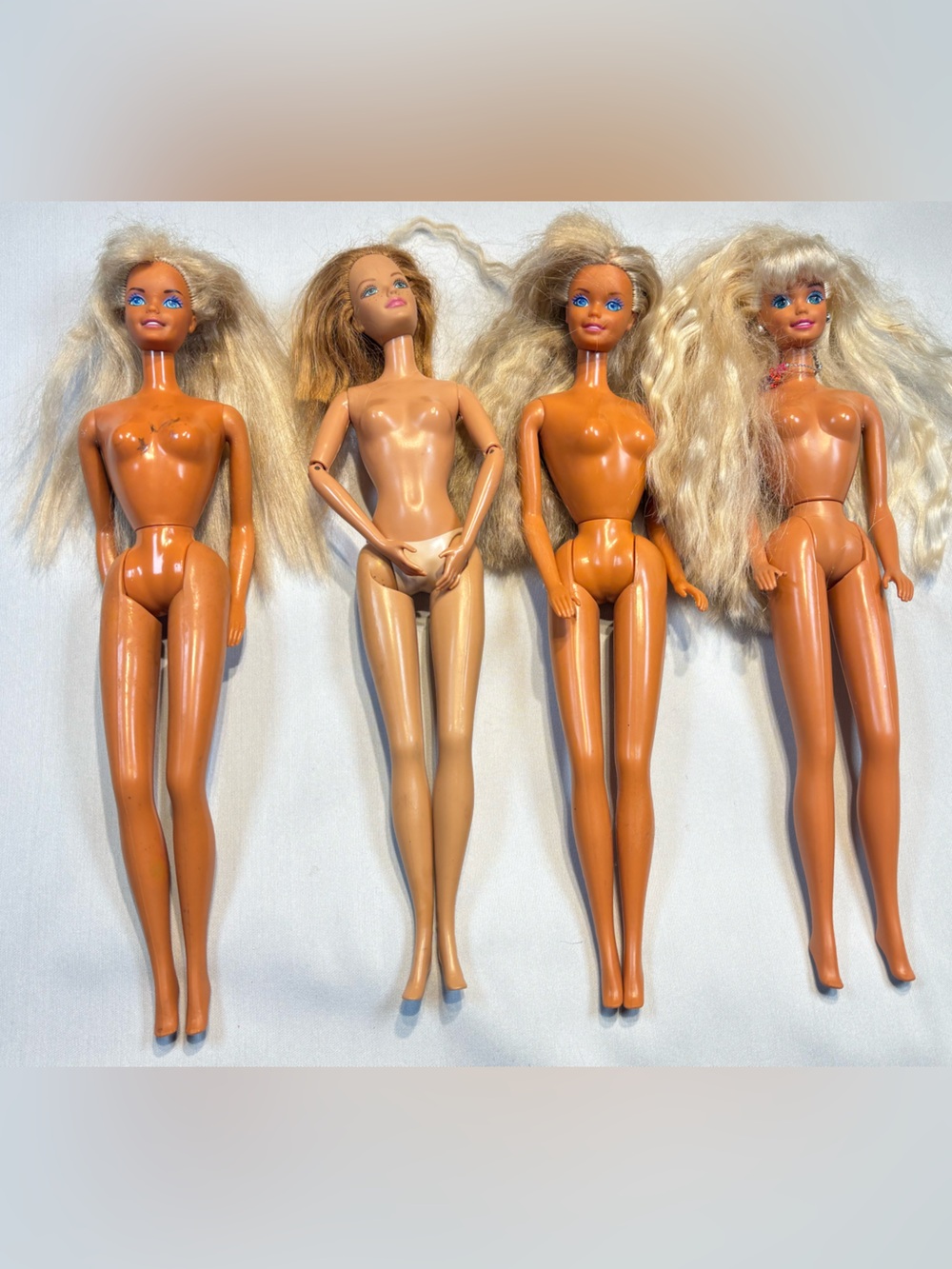 Vintage 1980s Barbie Lot - Perfect for Restoration & TLC!